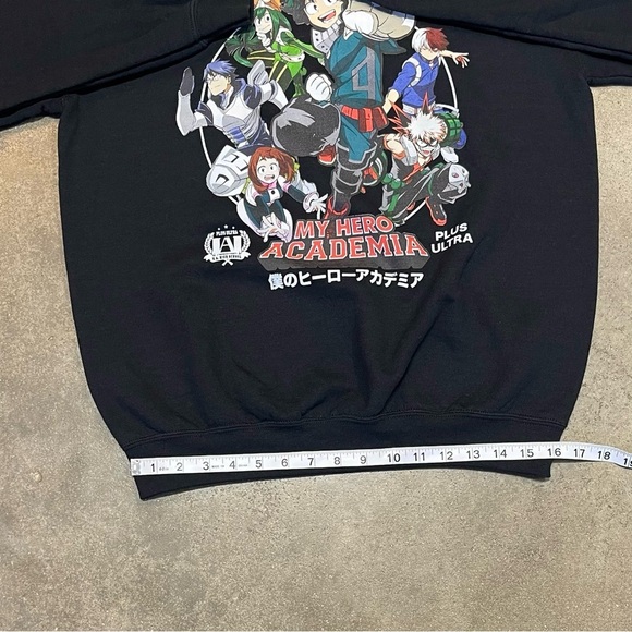 My Hero Academia Plus Ultra Graphic Sweater Sweatshirt - Picture 9 of 9